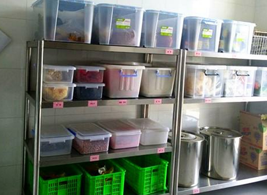 广州食堂承包：餐厅食物原料存储方法管理
